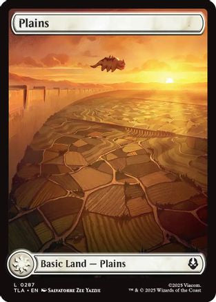Plains (0287) (TLA-287) - Avatar: The Last Airbender Foil