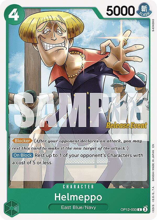 Helmeppo (OP12-033) [Legacy of the Master Release Event Cards]