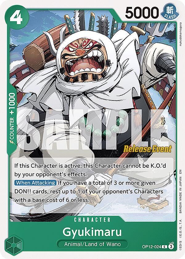 Gyukimaru (OP12-024) [Legacy of the Master Release Event Cards]