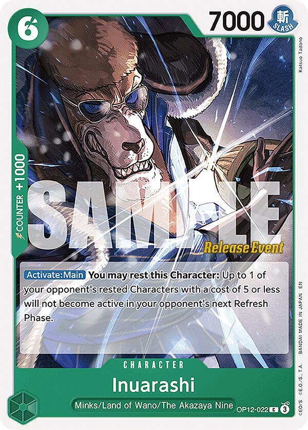 Inuarashi (OP12-022) [Legacy of the Master Release Event Cards]