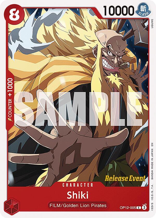 Shiki (OP12-005) [Legacy of the Master Release Event Cards]