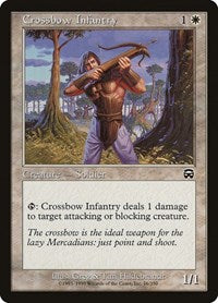 Crossbow Infantry (16) [Mercadian Masques]