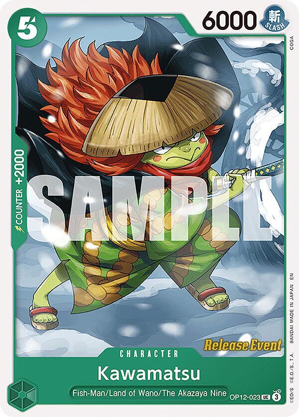 Kawamatsu (OP12-023) [Legacy of the Master Release Event Cards]
