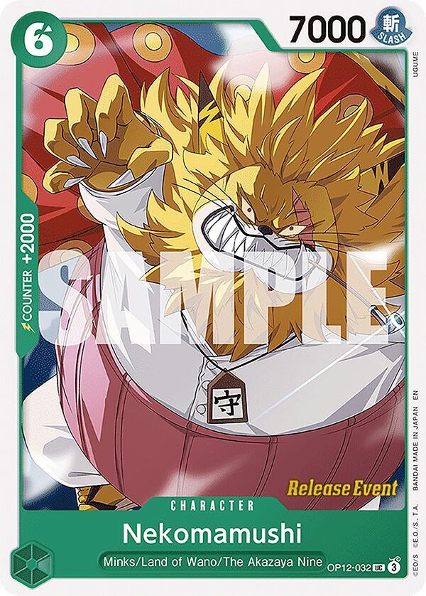 Nekomamushi (OP12-032) [Legacy of the Master Release Event Cards]