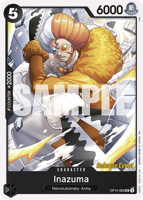 Inazuma (OP12-083) [Legacy of the Master Release Event Cards]