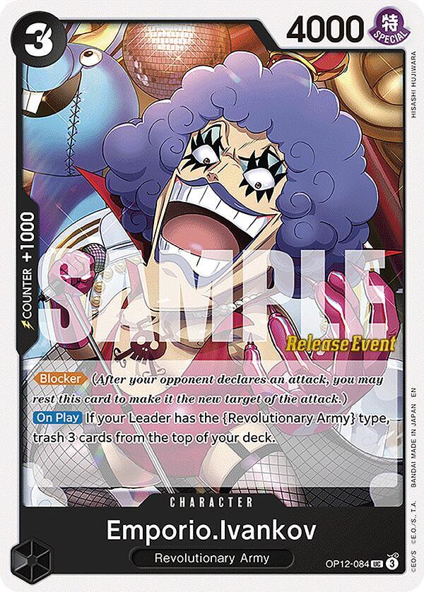 Emporio.Ivankov (084) (OP12-084) [Legacy of the Master Release Event Cards]