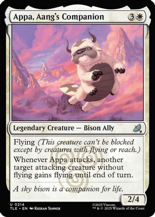 Appa, Aang's Companion (0214) (TLE-214) - Avatar: The Last Airbender: Eternal-Legal