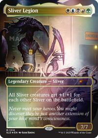 Sliver Legion (1310) (Rainbow Foil) (1310) [Secret Lair Drop Series]