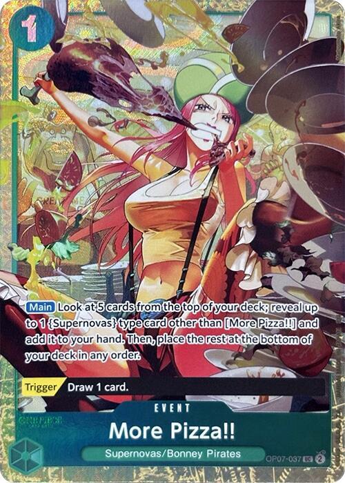 More Pizza!! (Premium Card Collection -Best Selection Vol. 4-) (OP07-037) [One Piece Promotion Cards]