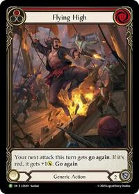 Flying High (Red) - LGS411 (LGS411) [Flesh and Blood: Promo Cards]