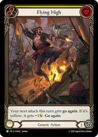 Flying High (Yellow) - LGS412 (LGS412) [Flesh and Blood: Promo Cards]