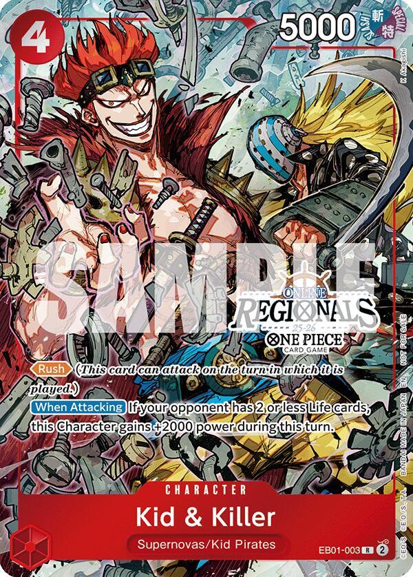 Kid & Killer (Online Regional Participation Pack 2025 Vol.2) (EB01-003) [One Piece Promotion Cards]