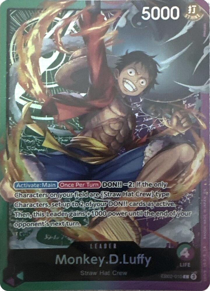 Monkey.D.Luffy (Sound Loader - Luffy Edition 2025) (EB02-010) [One Piece Promotion Cards]