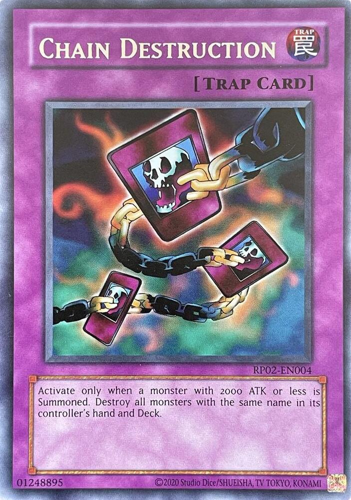 Chain Destruction (RP02-EN004) [Retro Pack 2 (2020 Date Reprint)]