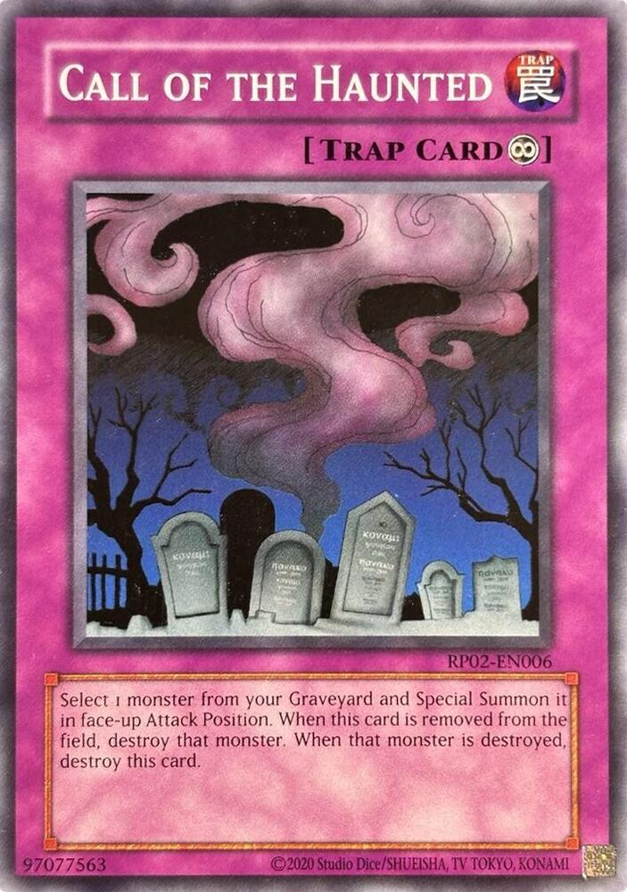 Call of the Haunted (RP02-EN006) [Retro Pack 2 (2020 Date Reprint)]