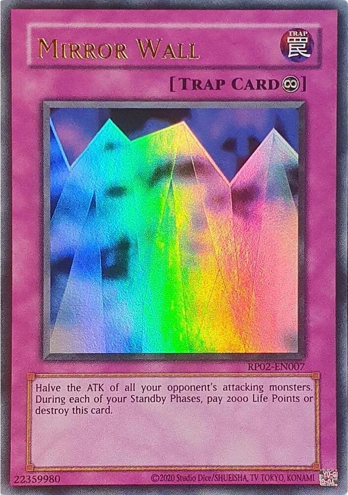 Mirror Wall (RP02-EN007) [Retro Pack 2 (2020 Date Reprint)]