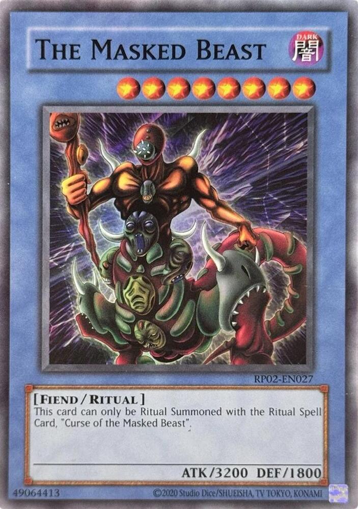 The Masked Beast (RP02-EN027) [Retro Pack 2 (2020 Date Reprint)]