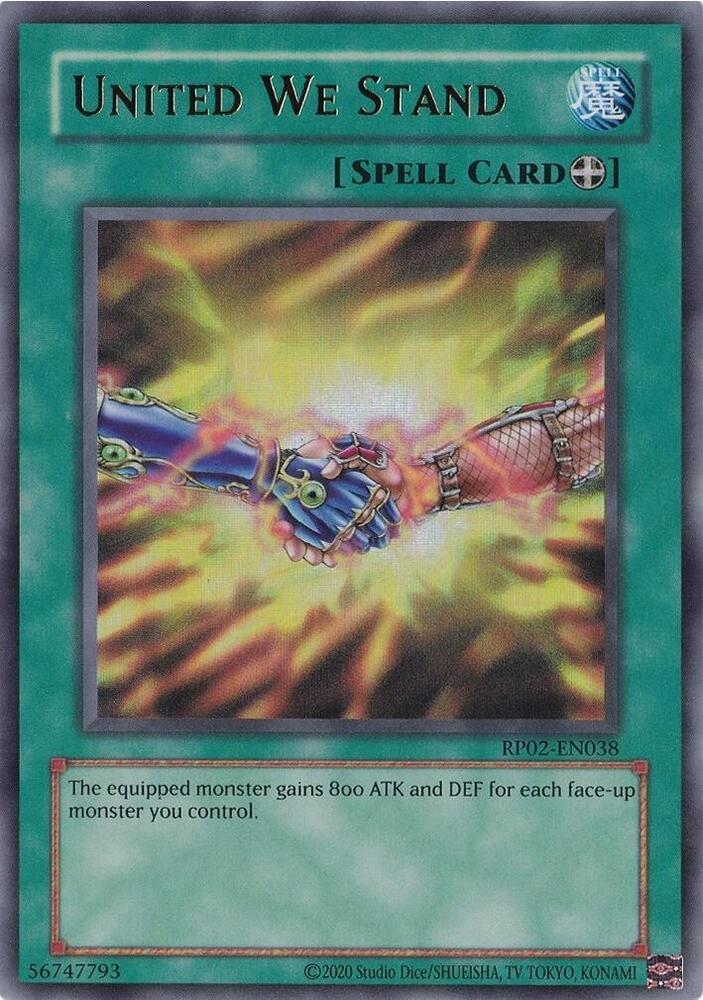 United We Stand (RP02-EN038) [Retro Pack 2 (2020 Date Reprint)]