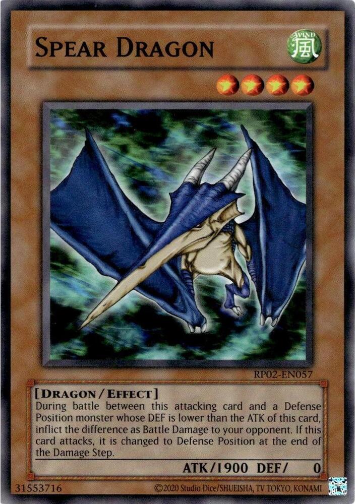 Spear Dragon (RP02-EN057) [Retro Pack 2 (2020 Date Reprint)]