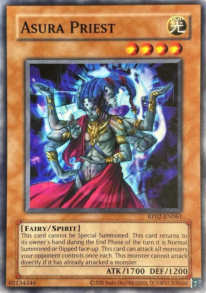 Asura Priest (RP02-EN061) [Retro Pack 2 (2020 Date Reprint)]