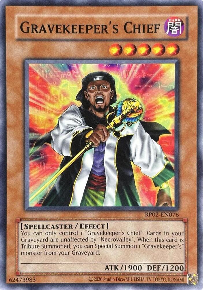 Gravekeeper's Chief (RP02-EN076) [Retro Pack 2 (2020 Date Reprint)]