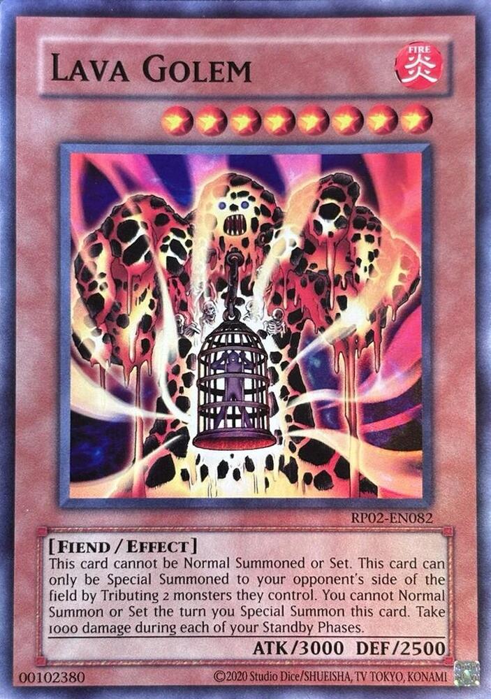 Lava Golem (RP02-EN082) [Retro Pack 2 (2020 Date Reprint)]