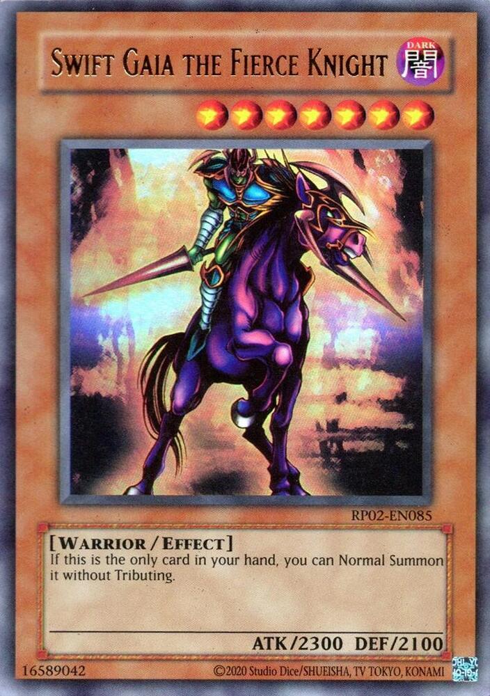 Swift Gaia the Fierce Knight (RP02-EN085) [Retro Pack 2 (2020 Date Reprint)]