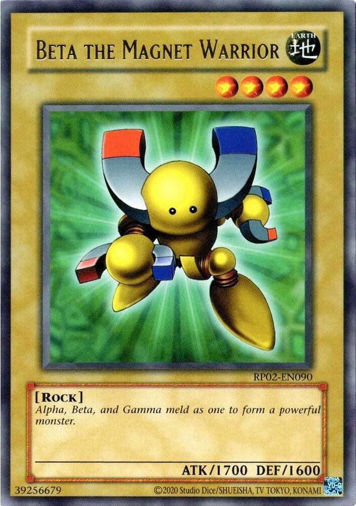 Beta The Magnet Warrior (RP02-EN090) [Retro Pack 2 (2020 Date Reprint)]