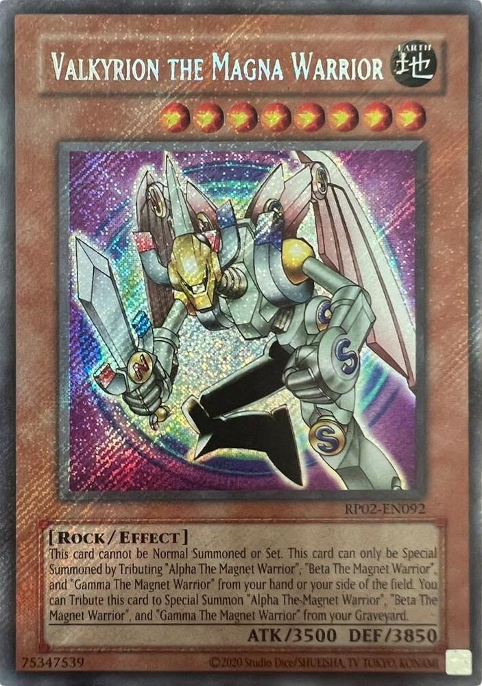 Valkyrion the Magna Warrior (RP02-EN092) [Retro Pack 2 (2020 Date Reprint)]
