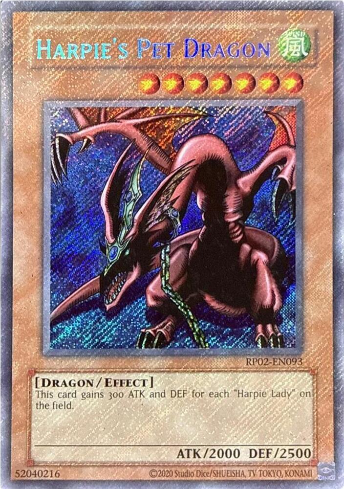 Harpie's Pet Dragon (RP02-EN093) [Retro Pack 2 (2020 Date Reprint)]