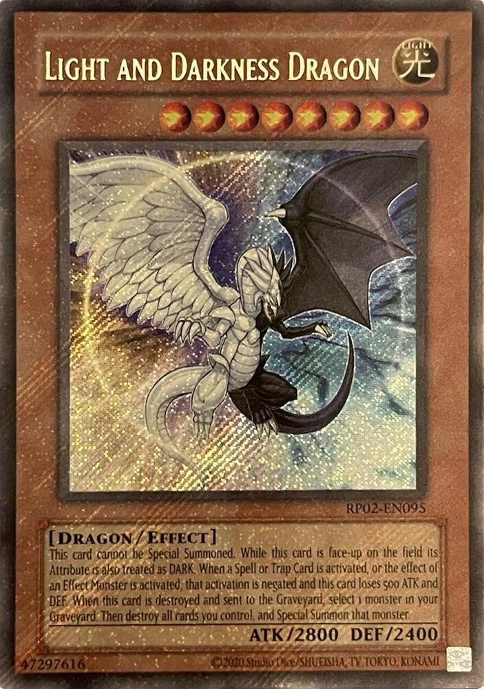 Light and Darkness Dragon (RP02-EN095) [Retro Pack 2 (2020 Date Reprint)]