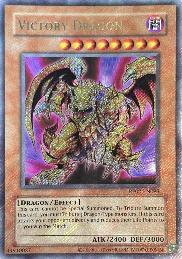 Victory Dragon (RP02-EN098) [Retro Pack 2 (2020 Date Reprint)]
