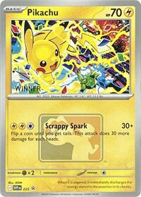 Pikachu - 225 (World Championship 2025) [Winner] (225) [SV: Scarlet & Violet Promo Cards]