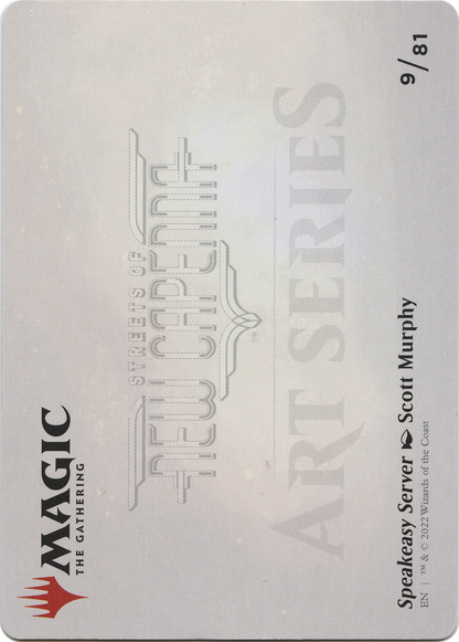 Speakeasy Server // Speakeasy Server (ASNC-009) - New Capenna Art Series (Borderless) Foil