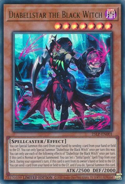 Diabellstar the Black Witch (25LP-EN001) [Limited Pack World Championship 2025]
