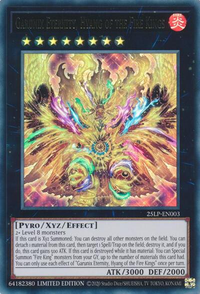 Garunix Eternity, Hyang of the Fire Kings (25LP-EN003) [Limited Pack World Championship 2025]