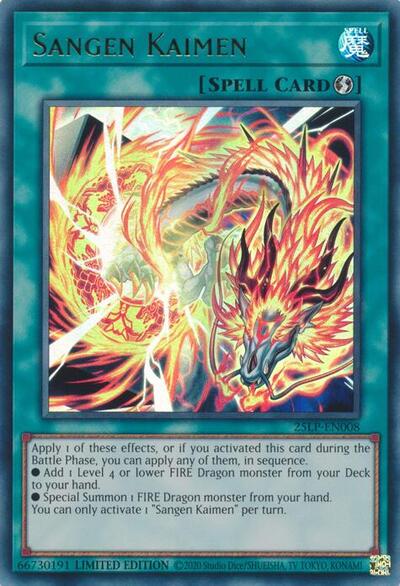 Sangen Kaimen (25LP-EN008) [Limited Pack World Championship 2025]