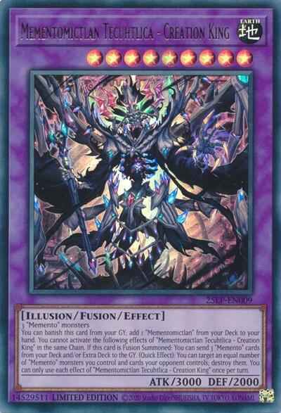 Mementomictlan Tecuhtlica - Creation King (25LP-EN009) [Limited Pack World Championship 2025]