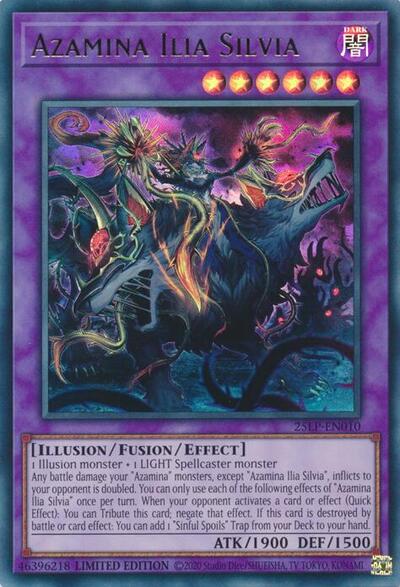 Azamina Ilia Silvia (25LP-EN010) [Limited Pack World Championship 2025]