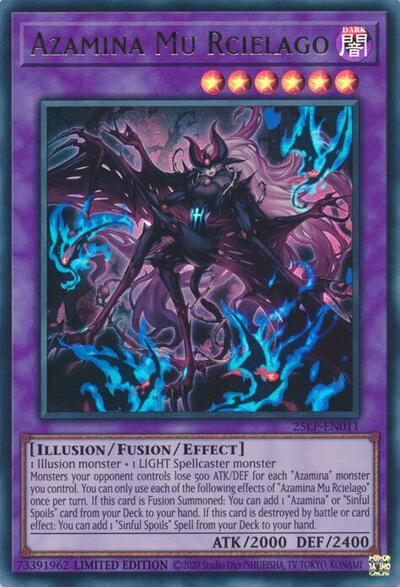 Azamina Mu Rcielago (25LP-EN011) [Limited Pack World Championship 2025]