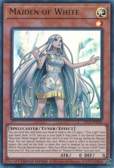 Maiden of White (25LP-EN018) [Limited Pack World Championship 2025]
