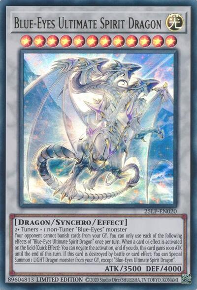 Blue-Eyes Ultimate Spirit Dragon (25LP-EN020) [Limited Pack World Championship 2025]