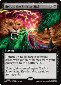 Behold the Sinister Six! (2) [Unique and Miscellaneous Promos]