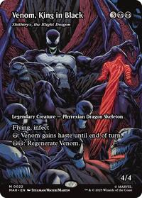 Venom, King in Black - Skithiryx, the Blight Dragon (Borderless) (22) [Marvel Universe Eternal-Legal]