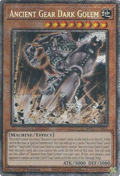 Ancient Gear Dark Golem (MP25-EN003) [2025 Mega-Pack]