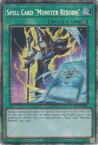 Spell Card "Monster Reborn" (MP25-EN006) [2025 Mega-Pack]