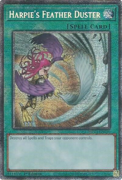 Harpie's Feather Duster (MP25-EN016) [2025 Mega-Pack]