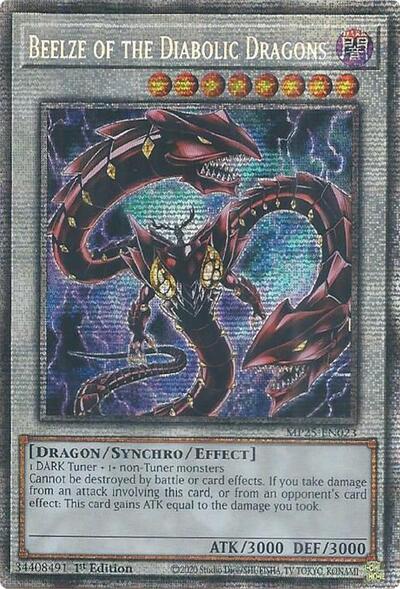 Beelze of the Diabolic Dragons (MP25-EN023) [2025 Mega-Pack]