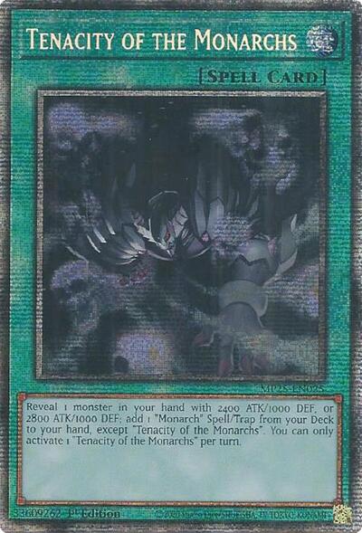 Tenacity of the Monarchs (MP25-EN025) [2025 Mega-Pack]