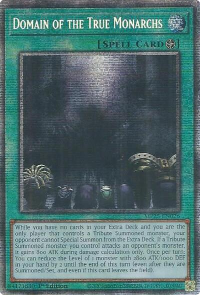 Domain of the True Monarchs (MP25-EN026) [2025 Mega-Pack]
